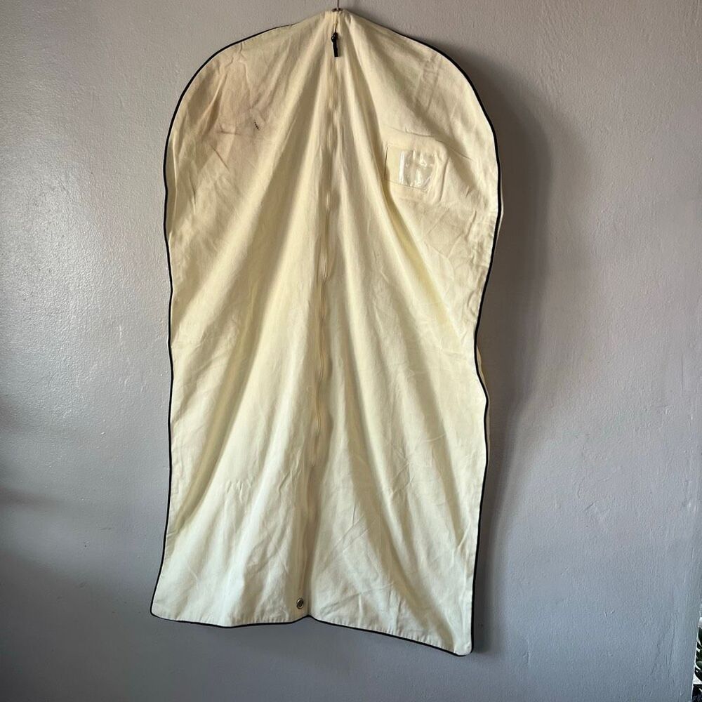 Pre owned Authentic Fendi Roma Cotton Garment Bag Sz 25x42